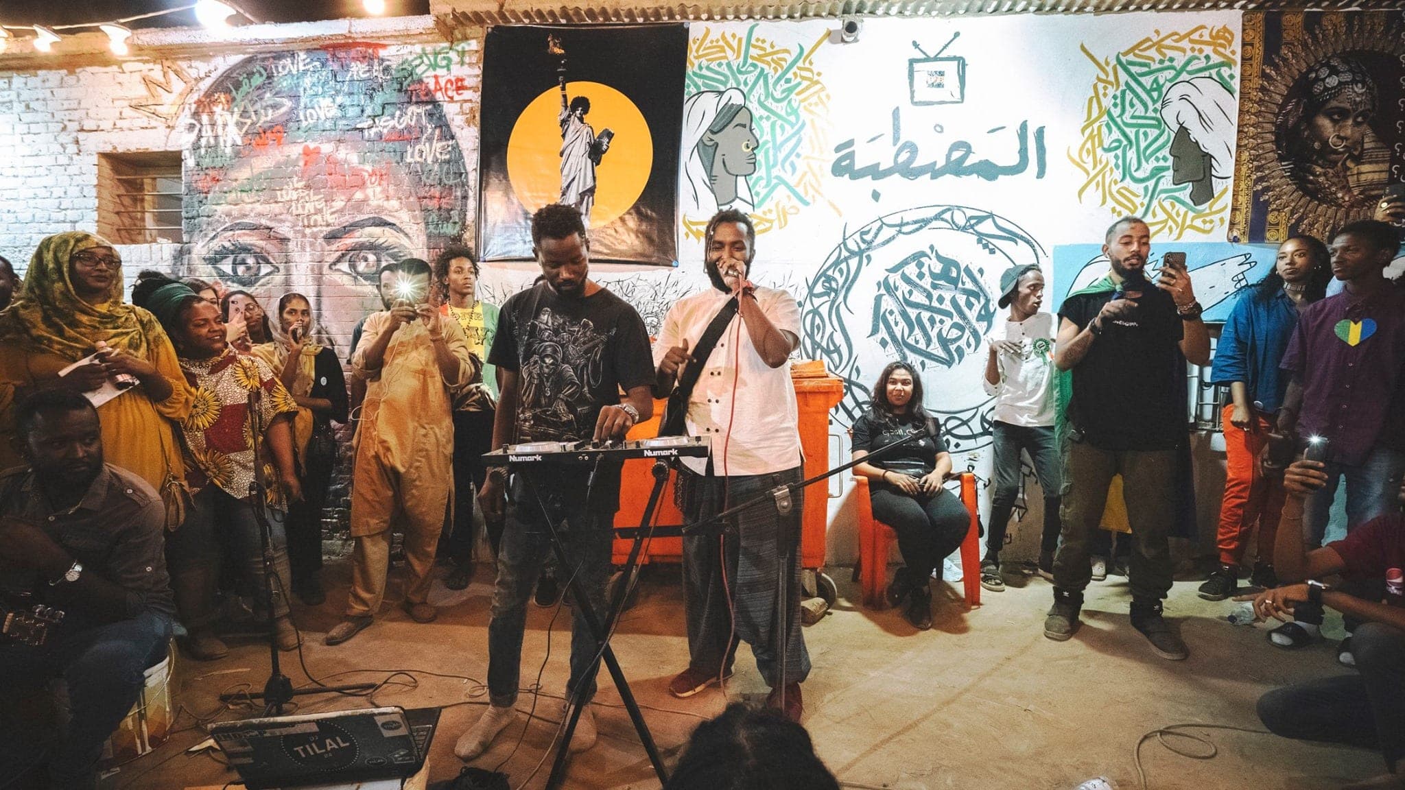 After — the cultural space in full swing